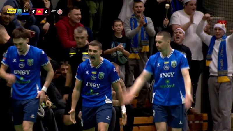 ХІТ здійснив вражаючий камбек проти Атлетика, в матчі було забито 9 голів, серед яких 2 - автоголи. Дубль Первєєва став вирішальним у цій зустрічі: футзальна Екстра-ліга - Футбол24.