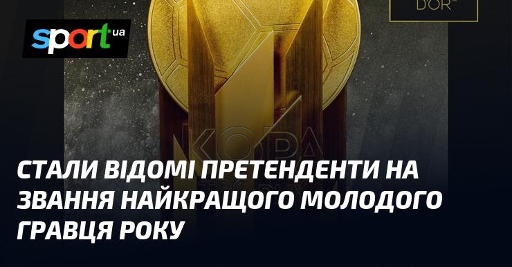 З'явилася інформація про кандидатів на титул найкращого молодого футболіста року.