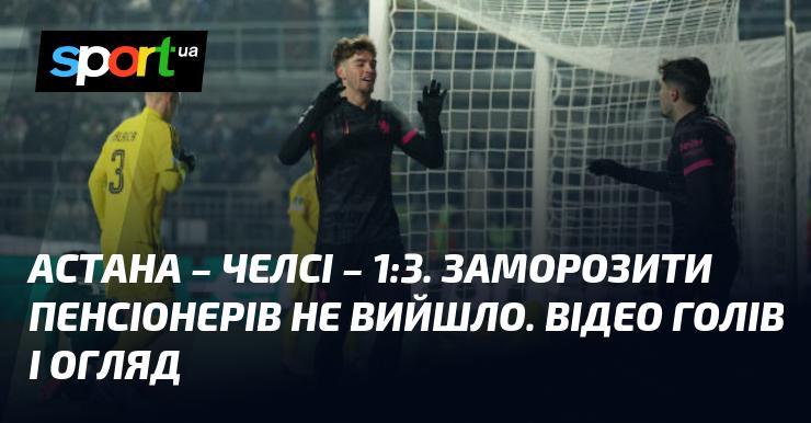 Астана проти Челсі ⋆ Рахунок 1:3 ⋆ Огляд матчу та відео ≻ Ліга конференцій ≺ 12 грудня 2024 року ≻ Відео з голами на СПОРТ.UA