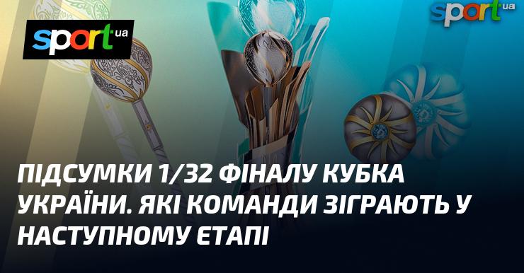 Результати 1/32 фіналу Кубка України: які колективи продовжать боротьбу в наступному раунді?