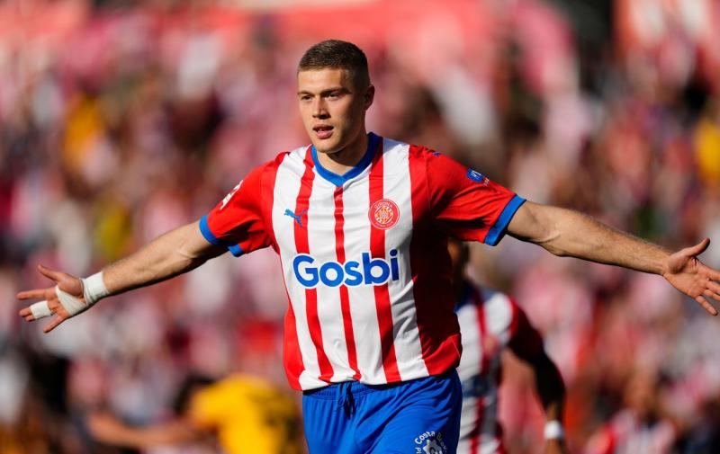 Довбика зафіксували під час тренування 